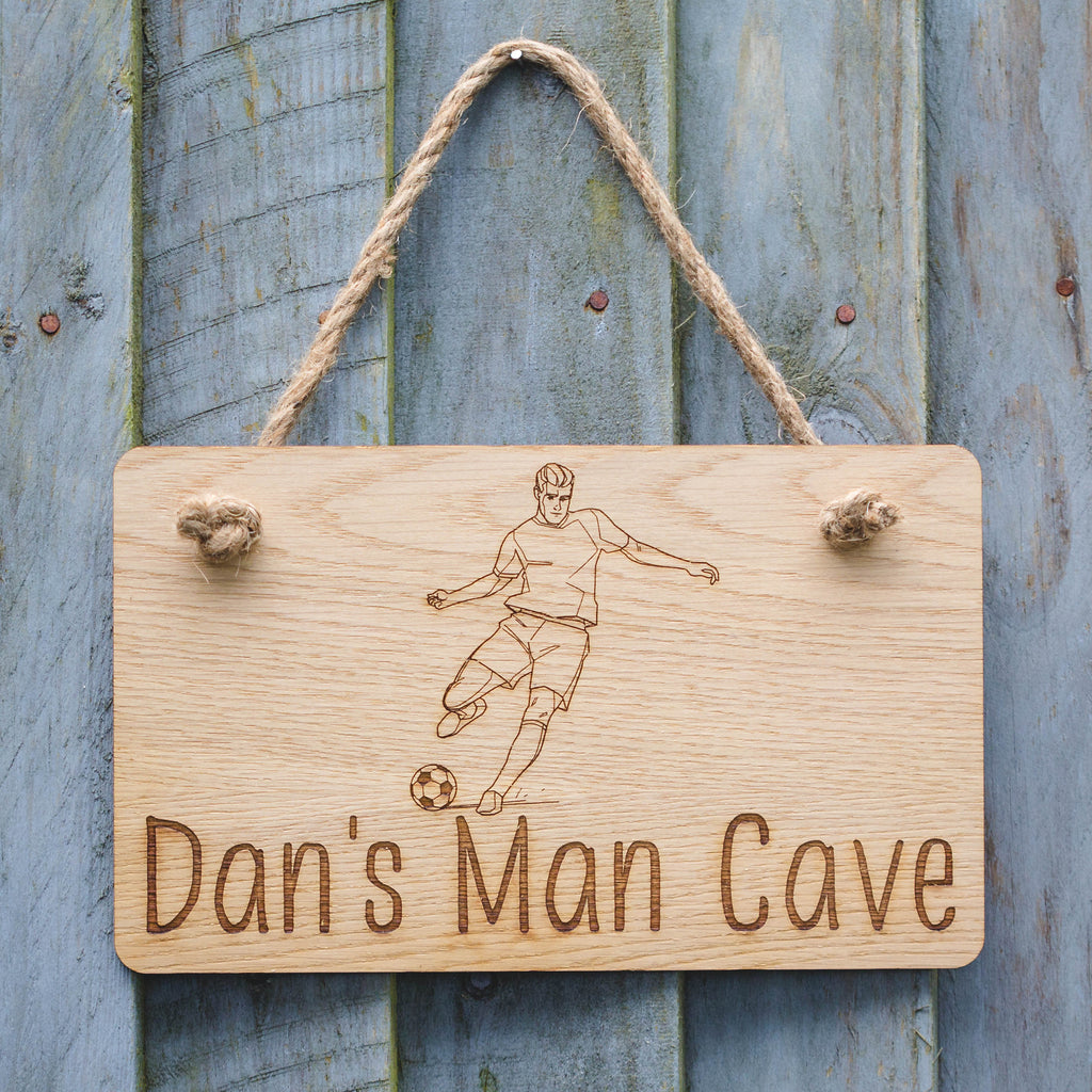Create Custom Design Personalised Engraved Wooden Hanging Plaque Sign