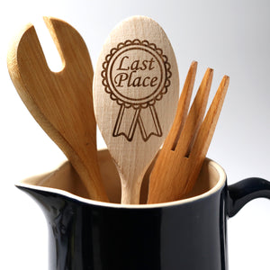 Last Place Cooking Wooden Spoon Pub Quiz Sports Day Golf Ruby Football Darts Competition Night Loser