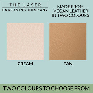 Personalised, Set of 10 Rectangle Loop, Faux Leather, Custom Knitting, Clothing / Crochet Tags, Sew on Labels