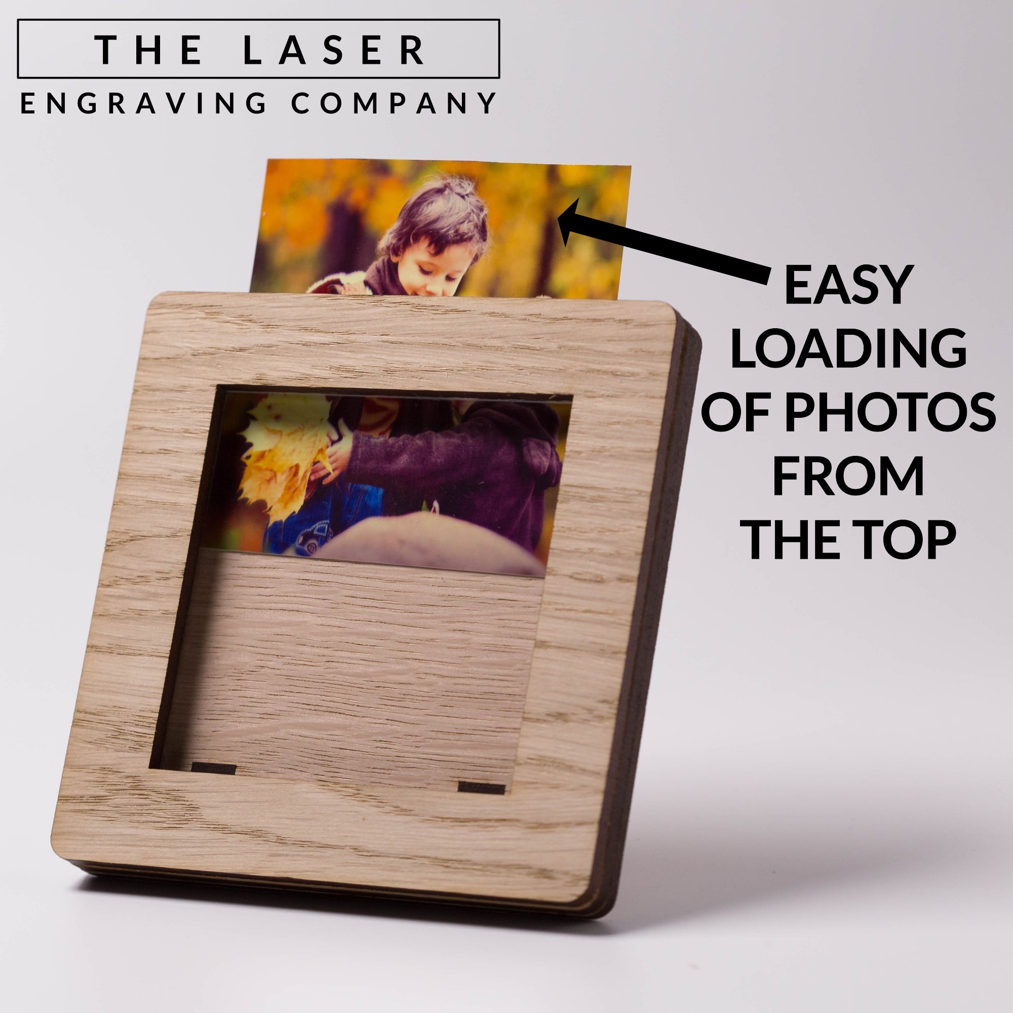 Personalised Wedding Song 'Our First Dance' Oak Photo Frame
