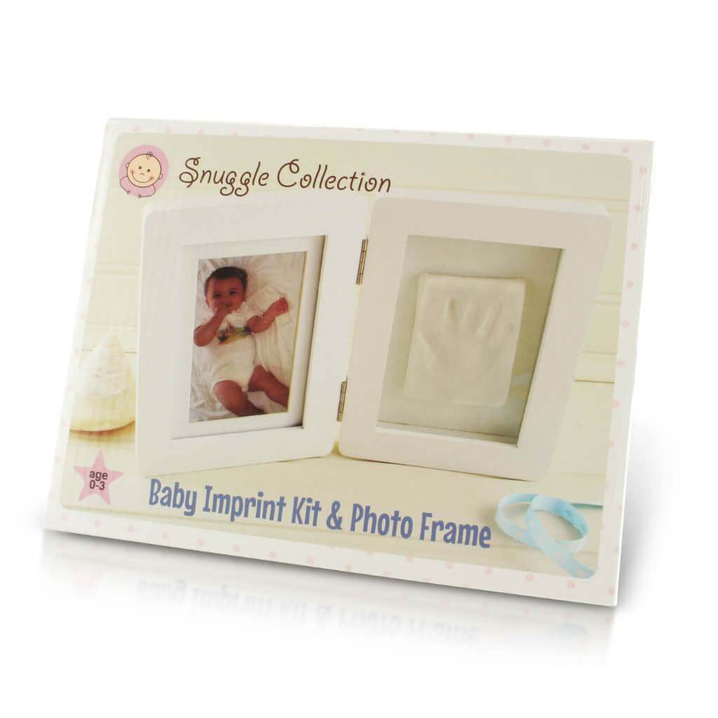 Front of Box | Personalised Baby Imprint Casting Kit And Photo Frame