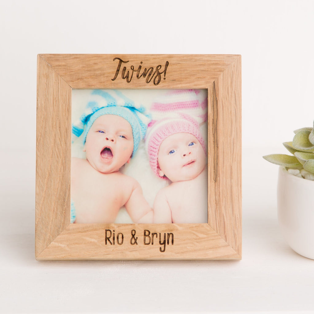 Personalised Double Deluxe Twin New Baby Gift Basket | Hamper