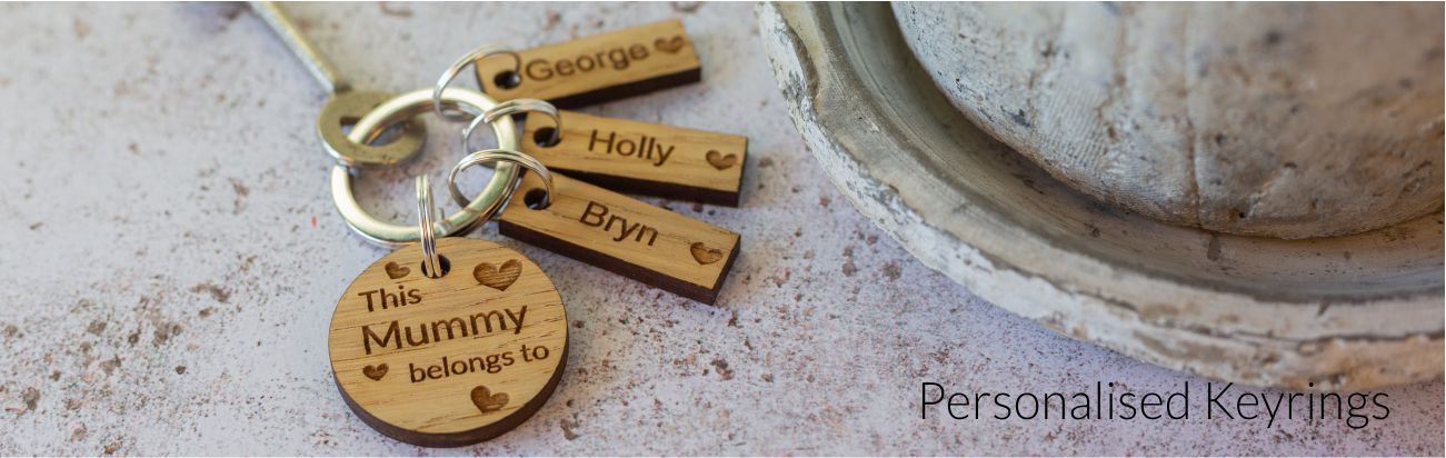 Personalised Keyrings